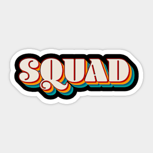 Squad Sticker